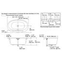Kohler 5713-0 Underscore 60X36 Oval Bath