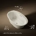 Kohler 5713-96 Underscore 60X36 Oval Bath