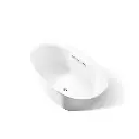 Kohler 5713-W1-0 Underscore 60X36 Oval Bath W/Bask