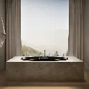 Kohler 5713-W1-7 Underscore 60X36 Oval Bath W/Bask