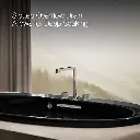 Kohler 5713-W1-7 Underscore 60X36 Oval Bath W/Bask