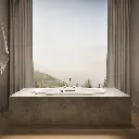 Kohler 5713-W1-96 Underscore 60X36 Oval Bath W/Bask