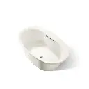 Kohler 5713-W1-96 Underscore 60X36 Oval Bath W/Bask
