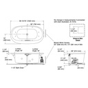 Kohler 5714-JH-7 Underscore 60X36 Oval Fj Whirlpool