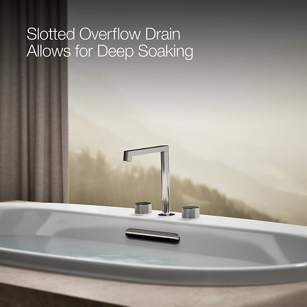 Kohler 5715-0 Underscore 66X36 Oval Di Bath