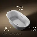Kohler 5715-95 Underscore 66X36 Oval Di Bath
