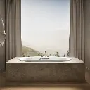 Kohler 5715-W1-95 Underscore 66X36 Oval Bath W/Bask