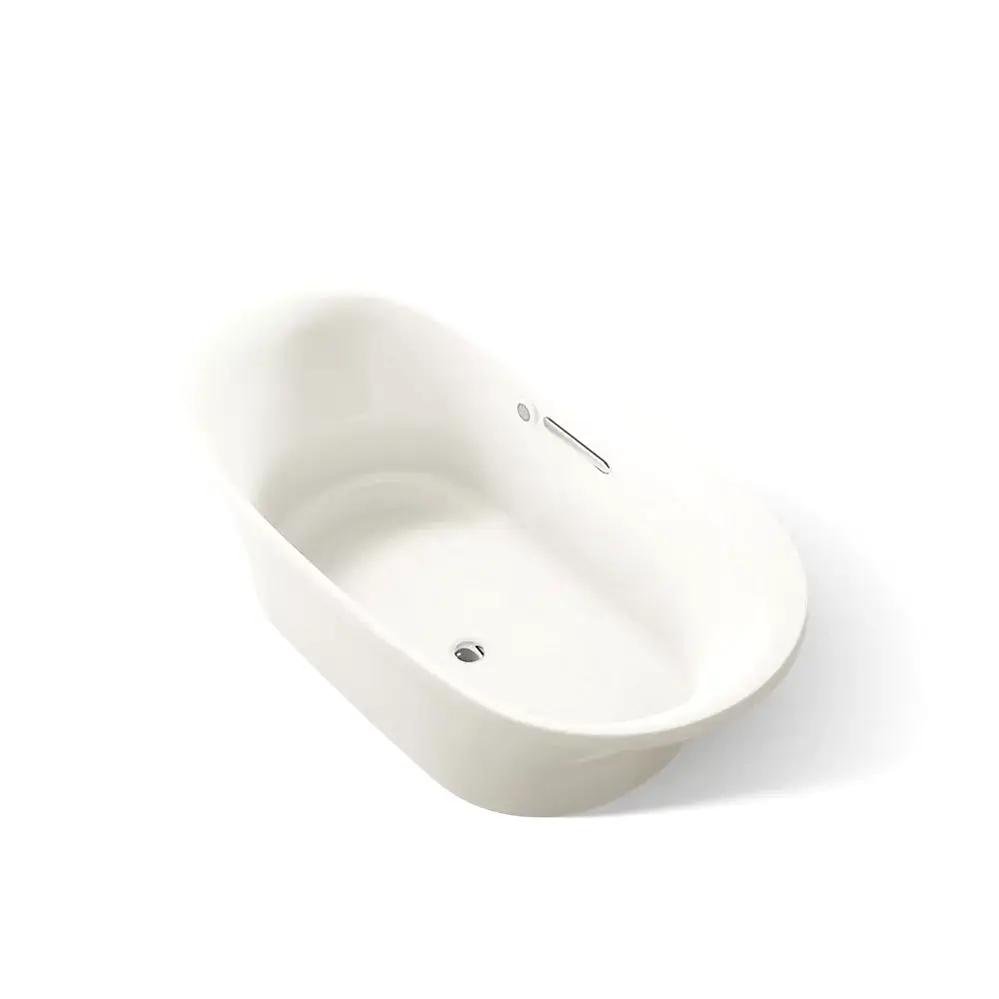 Kohler 5715-W1-96 Underscore 66X36 Oval Bath W/Bask