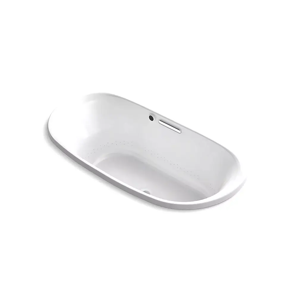 Kohler 5716-GH-0 Underscore 66 Oval Heated Bbm Bath