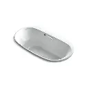 Kohler 5716-GH-95 Underscore 66 Oval Heated Bbm Bath