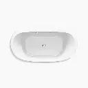 Kohler 5716-GHW-0 Underscore 66 Oval Heated Bbm Bath