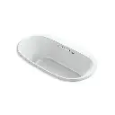 Kohler 5716-GHW-95 Underscore 66 Oval Heated Bbm Bath