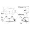 Kohler 5716-JH-0 Underscore 66X36 Oval Fj Whirlpool