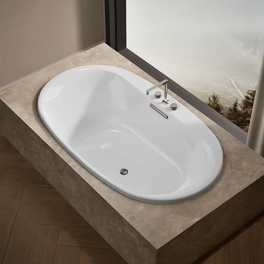Kohler 5717-0 Underscore 72X42 Oval Di Bath