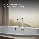Kohler 5717-W1-0 Underscore 72X42 Oval Bath W/Bask