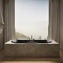 Kohler 5717-W1-7 Underscore 72X42 Oval Bath W/Bask