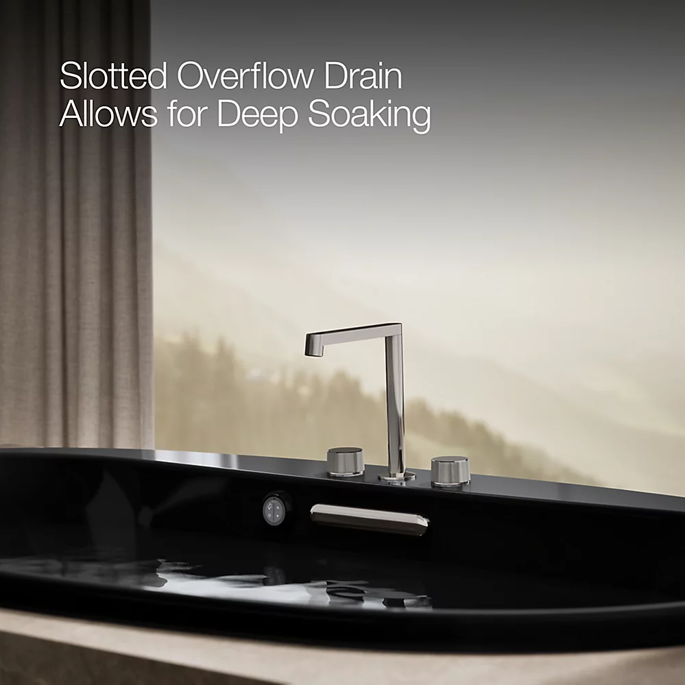 Kohler 5717-W1-7 Underscore 72X42 Oval Bath W/Bask