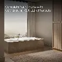 Kohler 5717-W1-96 Underscore 72X42 Oval Bath W/Bask