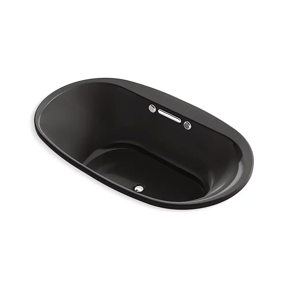 Kohler 5718-GHW-7 Underscore 72 Oval Heated Bbm Bath
