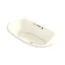 Kohler 5718-GHW-96 Underscore 72 Oval Heated Bbm Bath