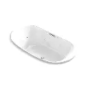 Kohler 5718-JH-0 Underscore 72X42 Oval Fj Whirlpool