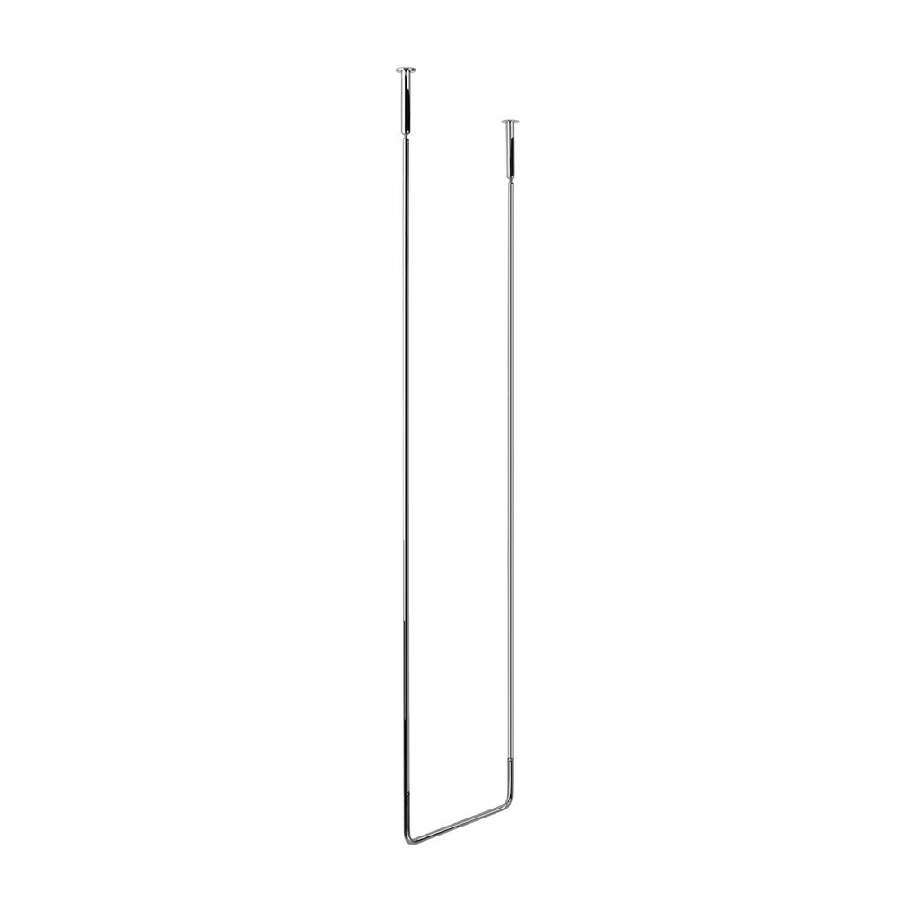Gessi 38144 Goccia Ceiling Mounted Towel Bar Long Chrome 1
