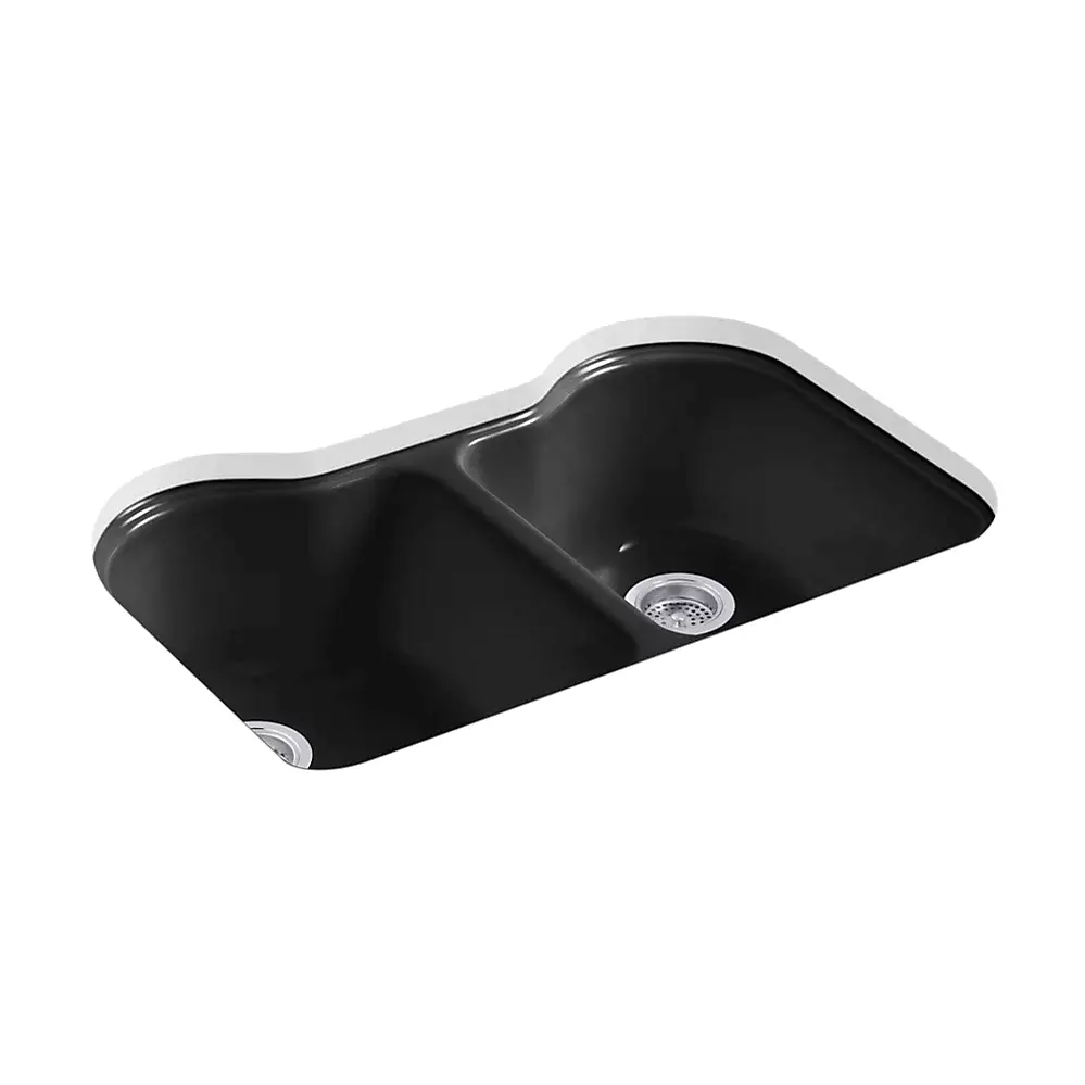 Kohler 5818-5U-7 Hartland Dbl Equal, Uc, Sink 5 Hole