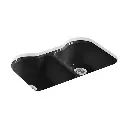 Kohler 5818-5U-7 Hartland Dbl Equal, Uc, Sink 5 Hole