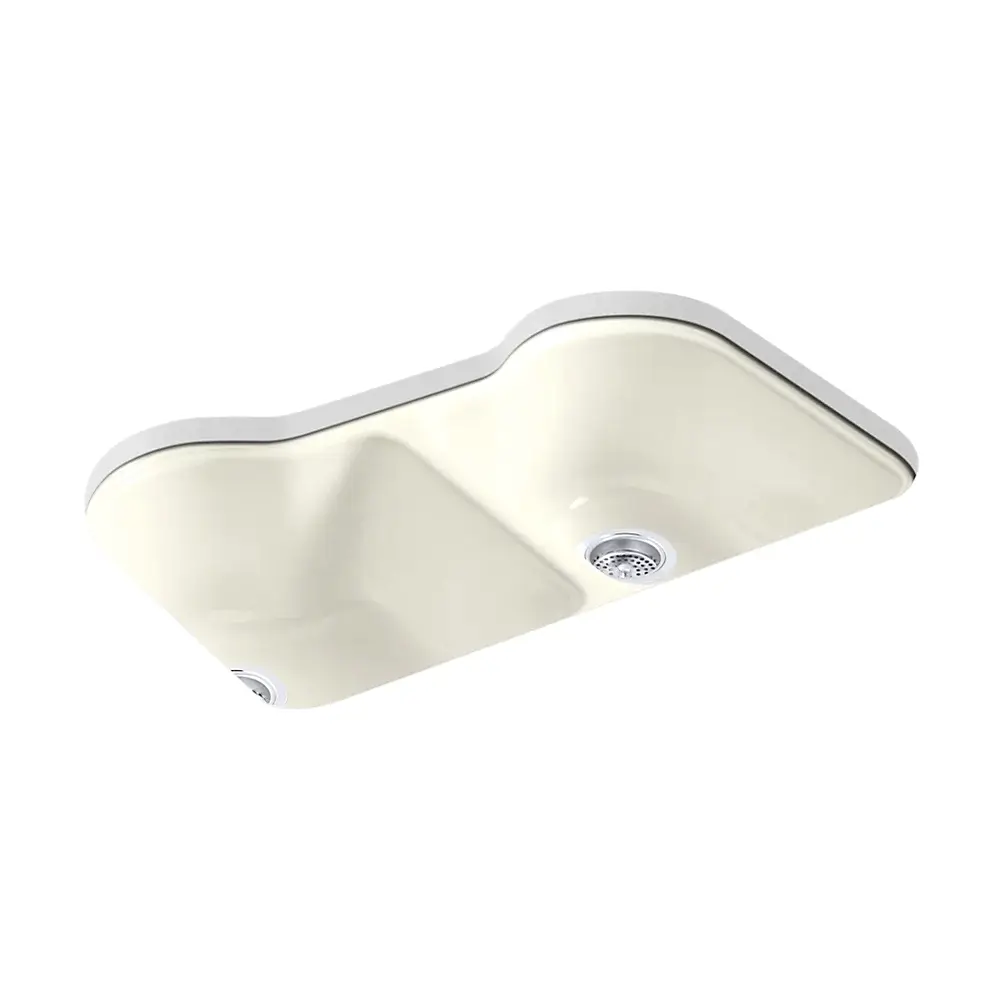 Kohler 5818-5U-96 Hartland Dbl Equal, Uc, Sink 5 Hole