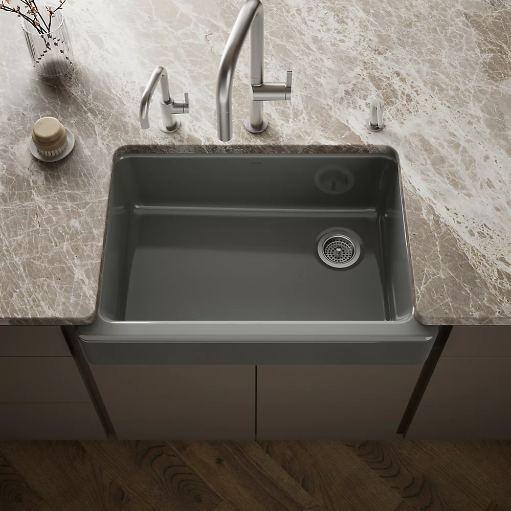 Kohler 5826-58 Whitehaven, Uc, 33 , Short Apron Sink