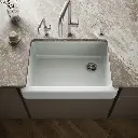 Kohler 5826-95 Whitehaven, Uc, 33 , Short Apron Sink