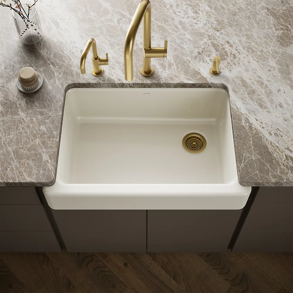 Kohler 5826-96 Whitehaven, Uc, 33 , Short Apron Sink