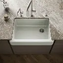 Kohler 5826-FF Whitehaven, Uc, 33 , Short Apron Sink