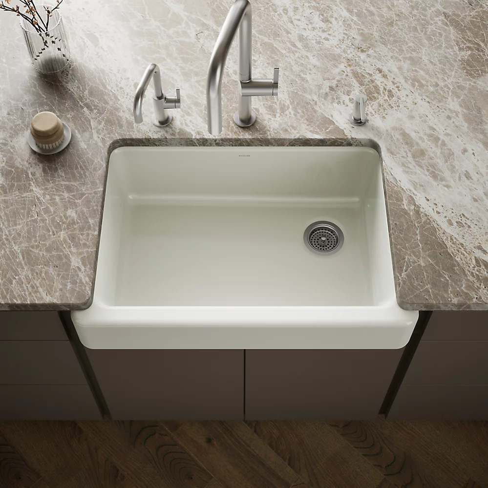 Kohler 5826-NY Whitehaven, Uc, 33 , Short Apron Sink