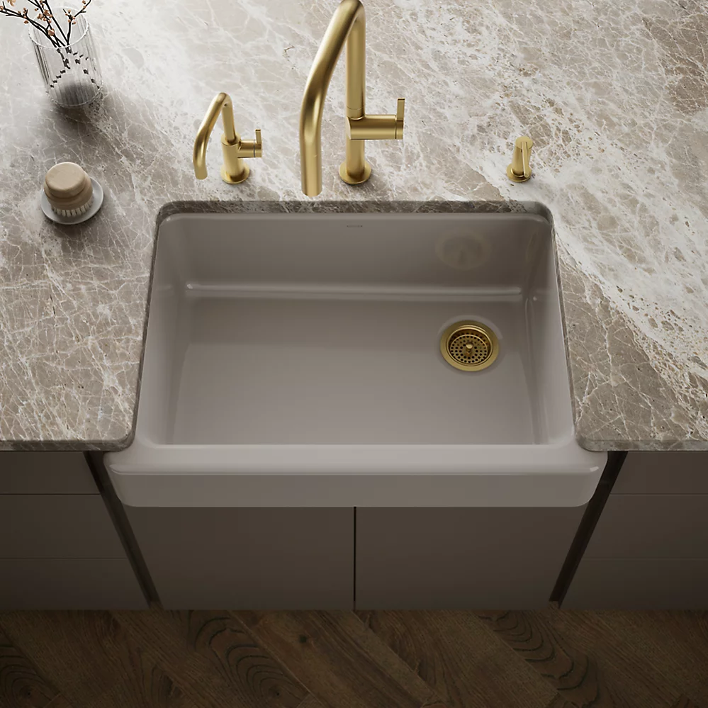 Kohler 5826-TRF Whitehaven Uc 33 Short Apron Sink