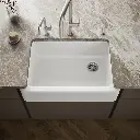 Kohler 5827-0 Whitehaven, Uc, 33 , Tall Apron Sink