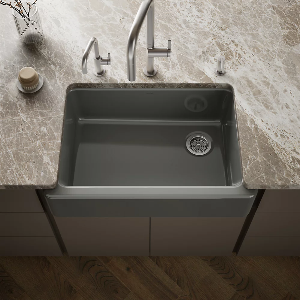 Kohler 5827-58 Whitehaven, Uc, 33 , Tall Apron Sink