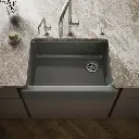 Kohler 5827-58 Whitehaven, Uc, 33 , Tall Apron Sink