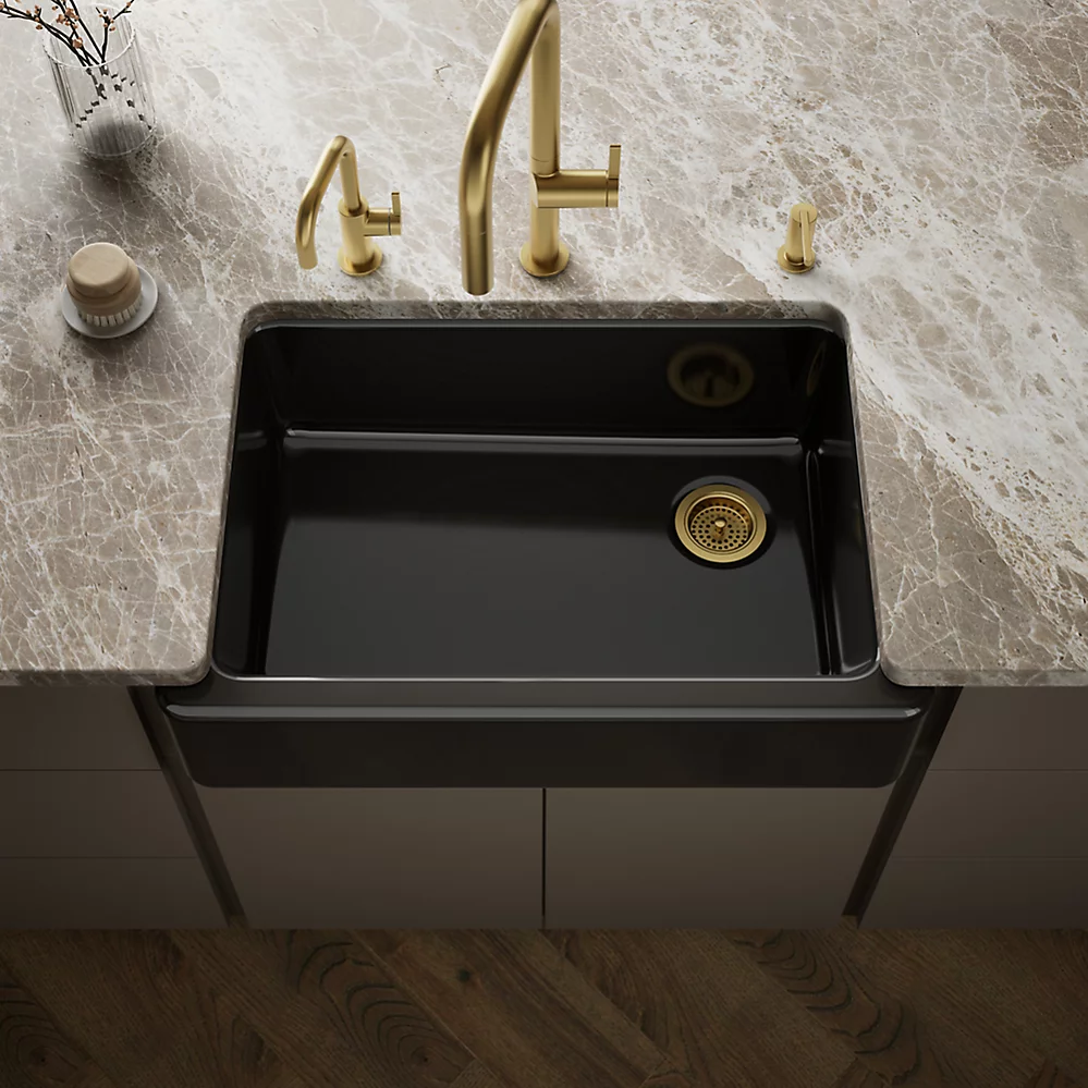 Kohler 5827-7 Whitehaven, Uc, 33 , Tall Apron Sink