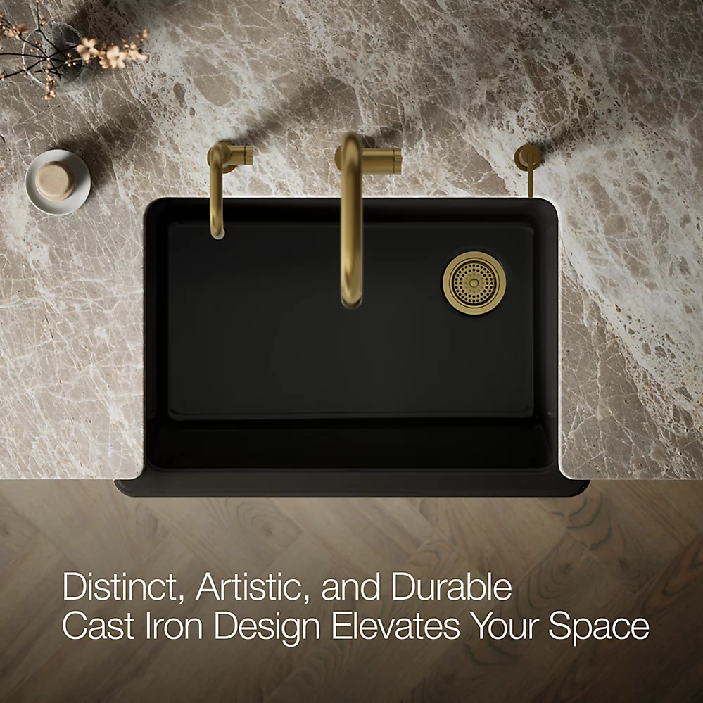 Kohler 5827-7 Whitehaven, Uc, 33 , Tall Apron Sink