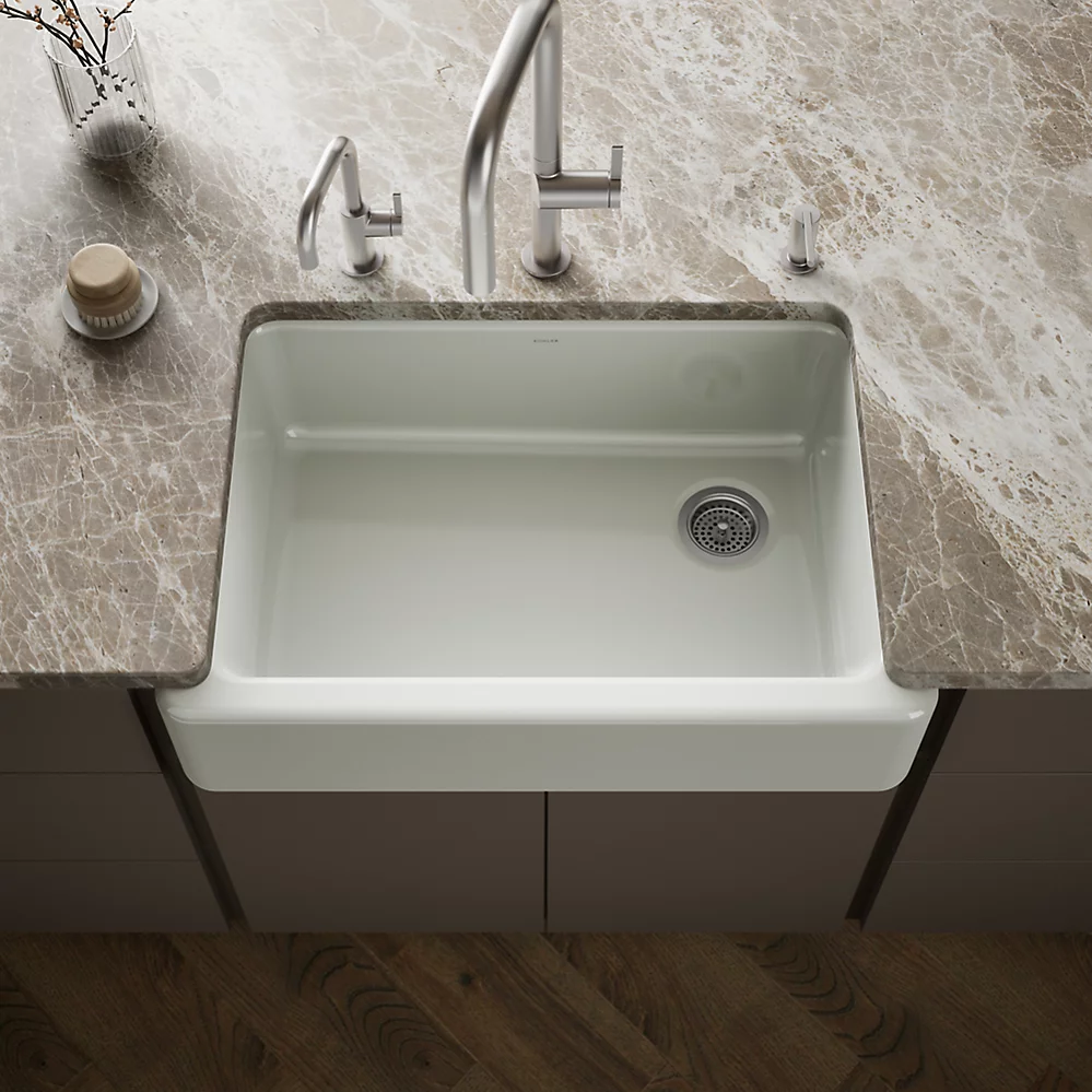 Kohler 5827-FF Whitehaven, Uc, 33 , Tall Apron Sink