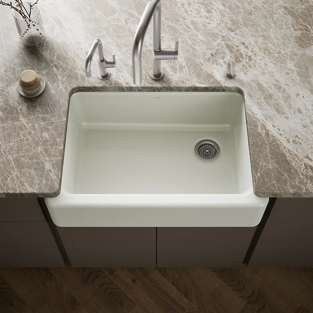 Kohler 5827-NY Whitehaven, Uc, 33 , Tall Apron Sink