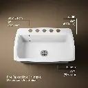 Kohler 5864-5U-0 Cape Dory Uc Sink 33X22