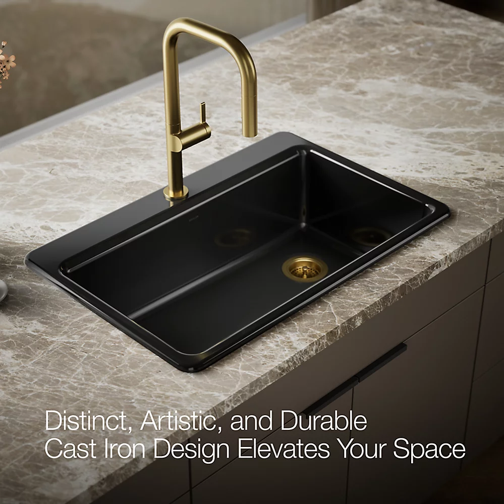 Kohler 5871-1A1-7 Riverby Sink Single Sr 1-Hole