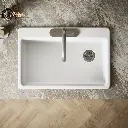Kohler 5871-3A2-0 Riverby Sink, Single, Sr, 3-Hole