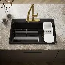 Kohler 5871-3A2-7 Riverby Sink, Single, Sr, 3-Hole
