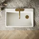 Kohler 5871-3A2-96 Riverby Sink, Single, Sr, 3-Hole