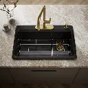 Kohler 5871-4A1-7 Riverby Sink Single Sr 4-Hole