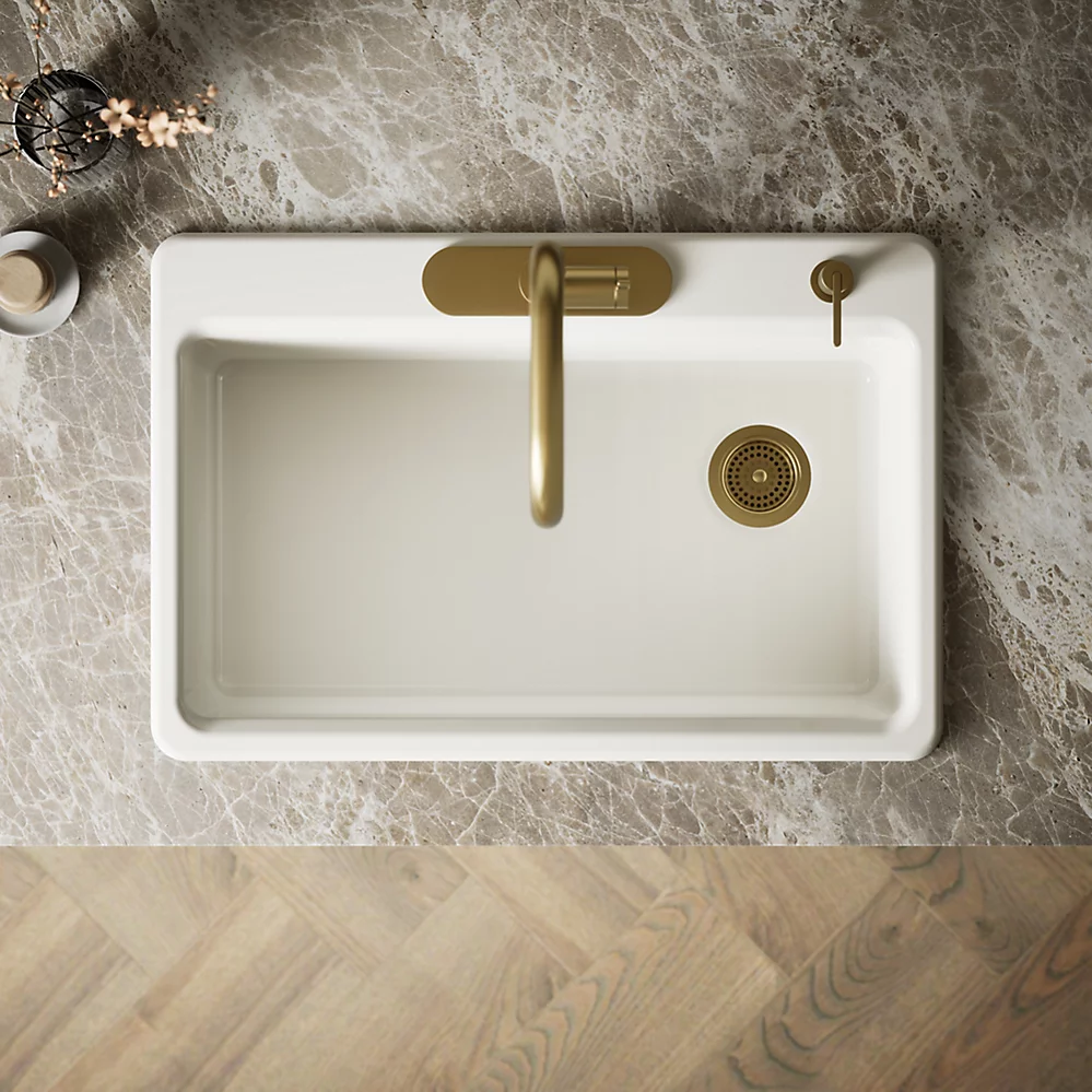 Kohler 5871-4A1-96 Riverby Sink Single Sr 4-Hole
