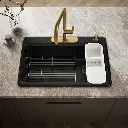 Kohler 5871-4A2-7 Riverby Sink, Single, Sr, 4-Hole